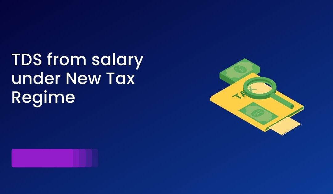 TDS from salary under New Tax Regime