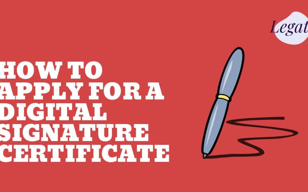 how to apply for a digital signature certificate