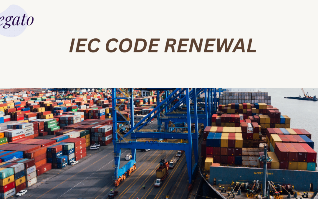 IEC CODE RENEWAL