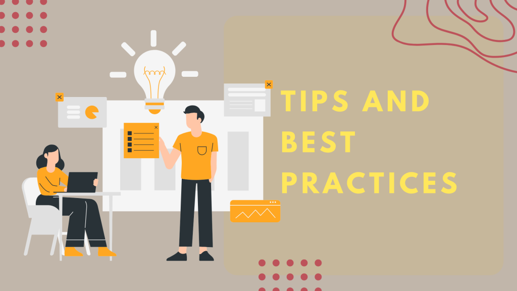 tips and best practices 